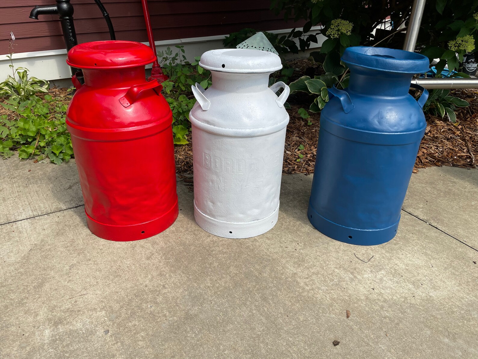 10 Gal Milk Can for front porch Vintage milk jugs from Etsy