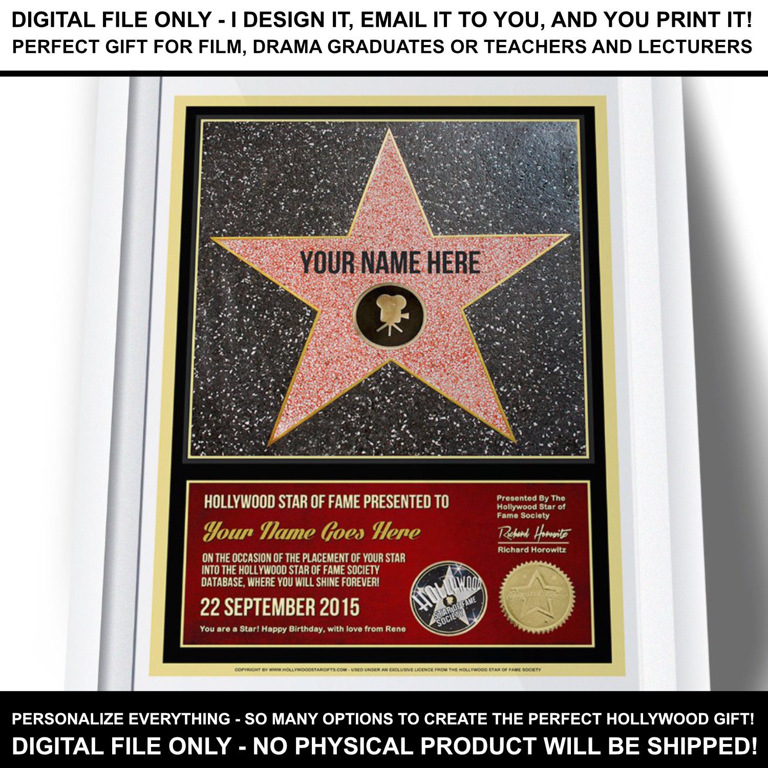 Gift For Actor Graduation Gift For Drama Teacher Gift For A - Etsy Australia