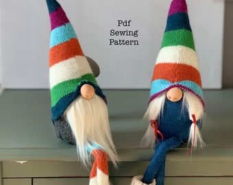 Whimsical Gnome PDF Sewing Pattern