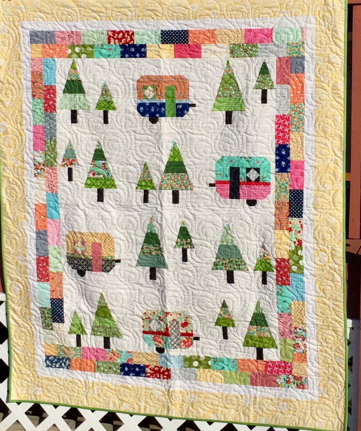 Quilts with campers on them hotsell