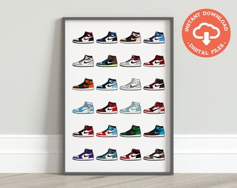 jordan shoe poster