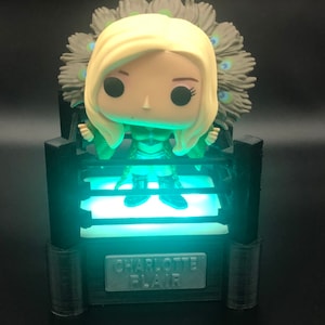 Funko Pop WWE AEW NJPW Wrestling Ring Display Stand Benutzerdefinierte Basis / Kuchendekoration (Funko Pop nicht im Lieferumfang enthalten)