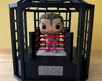 3D Printed Mini WWE Elimination Chamber Funko Pop Display Stand