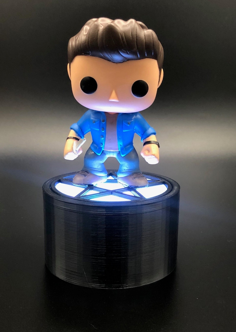 Funko Pop Supernatural Display Stand with LED Light Funko Pop | Etsy