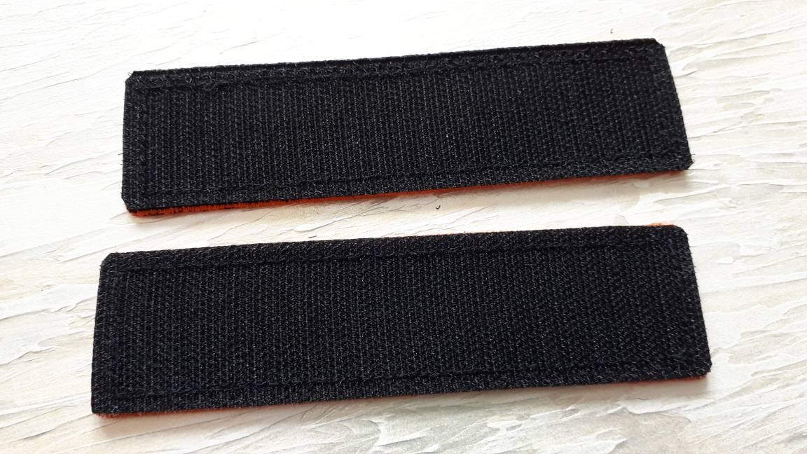 Name tags Embroidered velcro patches Velcro tape embroidered Etsy