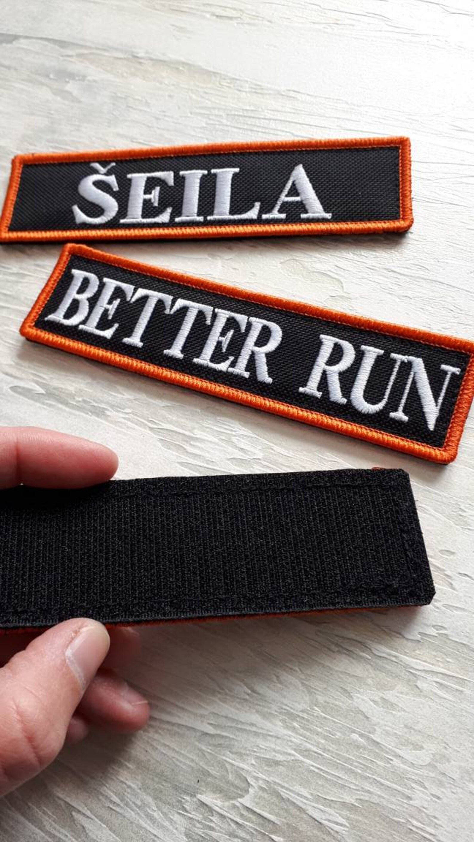 name-tags-embroidered-velcro-patches-velcro-tape-embroidered-etsy