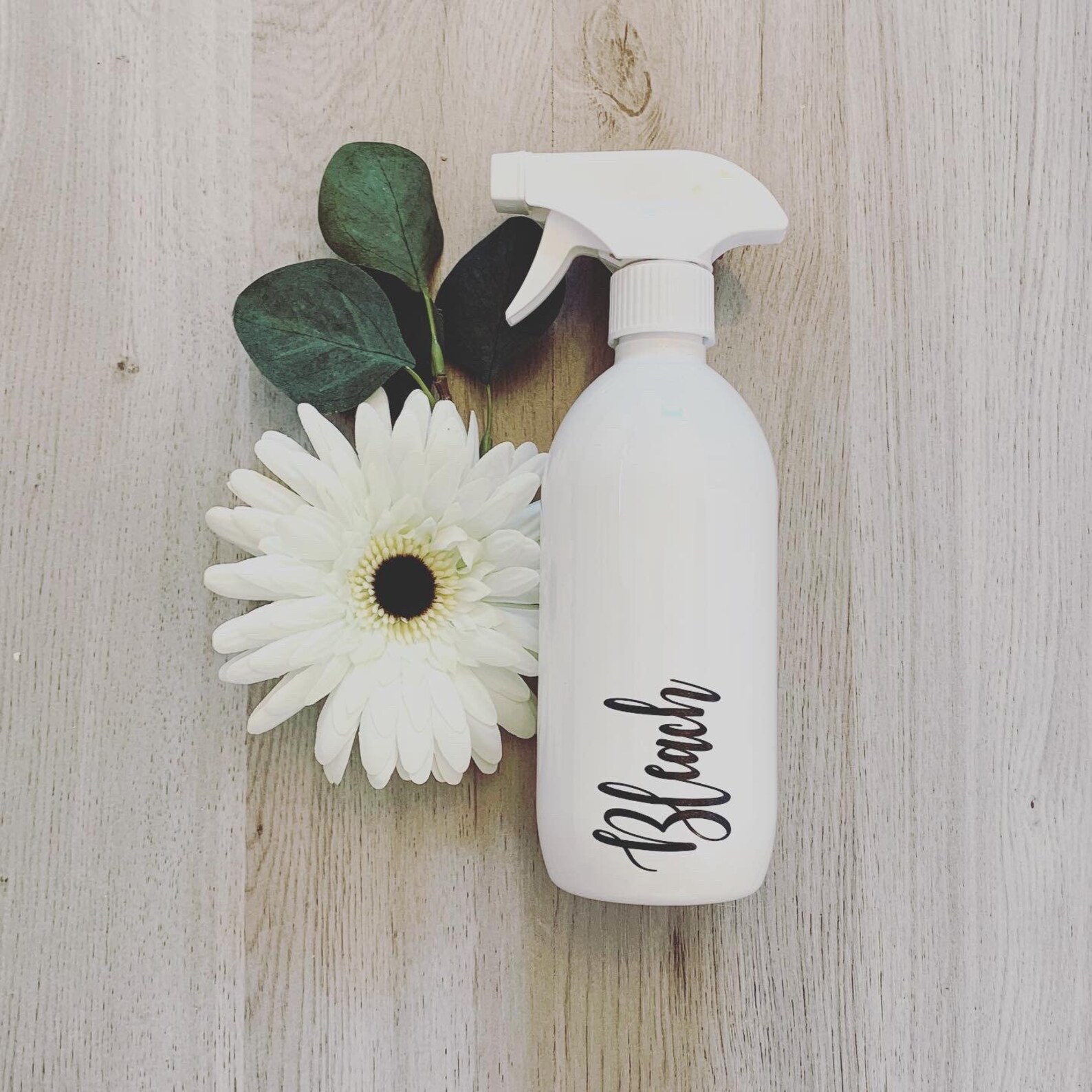 Cleaning Spray Bottle Bleach/disinfectant Etsy