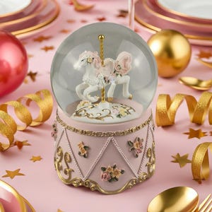 追加関税なし、カスタムスノーグローブ、ミュージカルウォーターグローブ、カルーセルスノーグローブ、パーソナライズスノーグローブ、ベビー、キッズ、誕生日、クリスマススノーグローブ