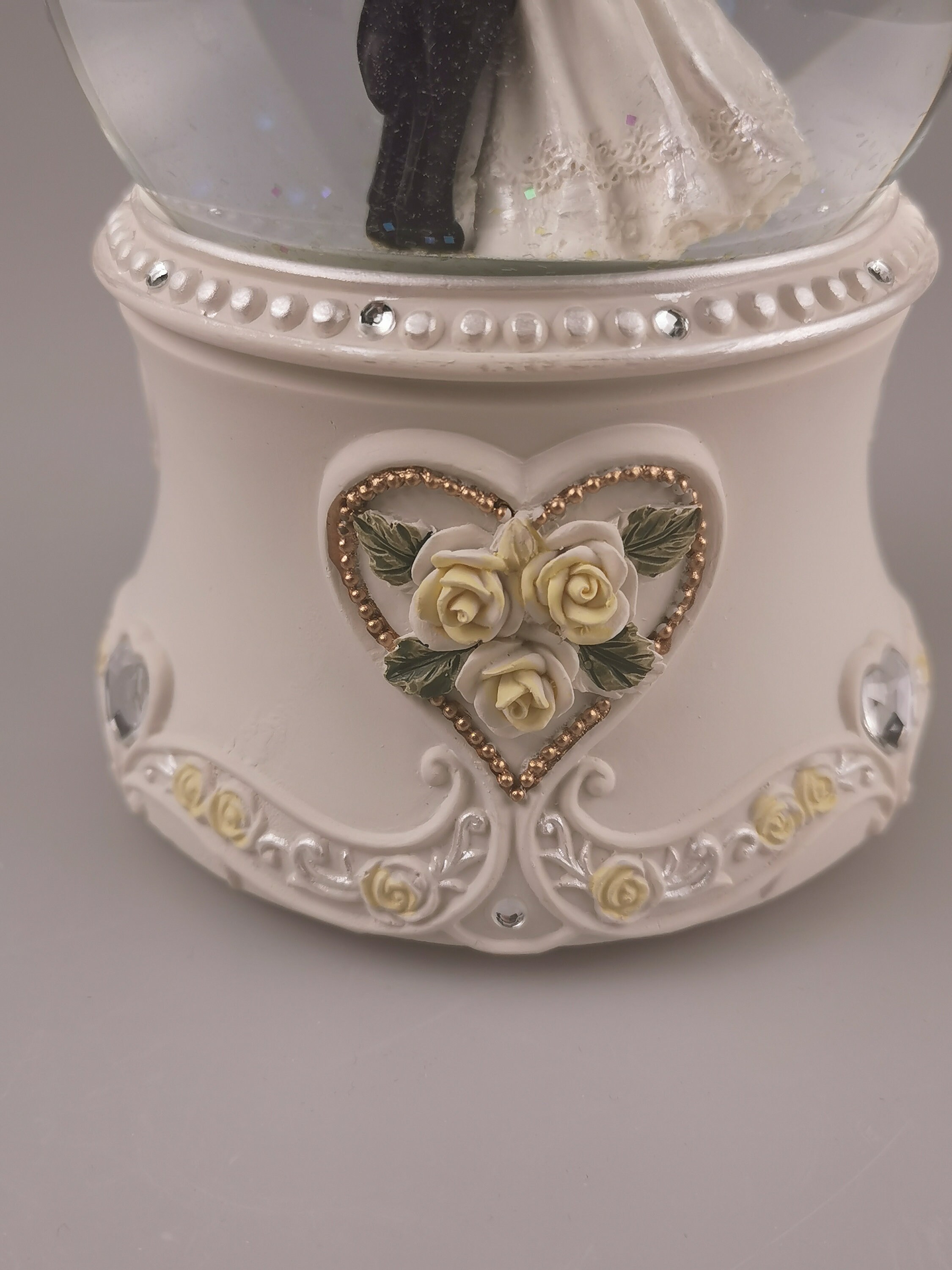 Customized Engravable Musical Snow Globe,snow Globe Wedding
