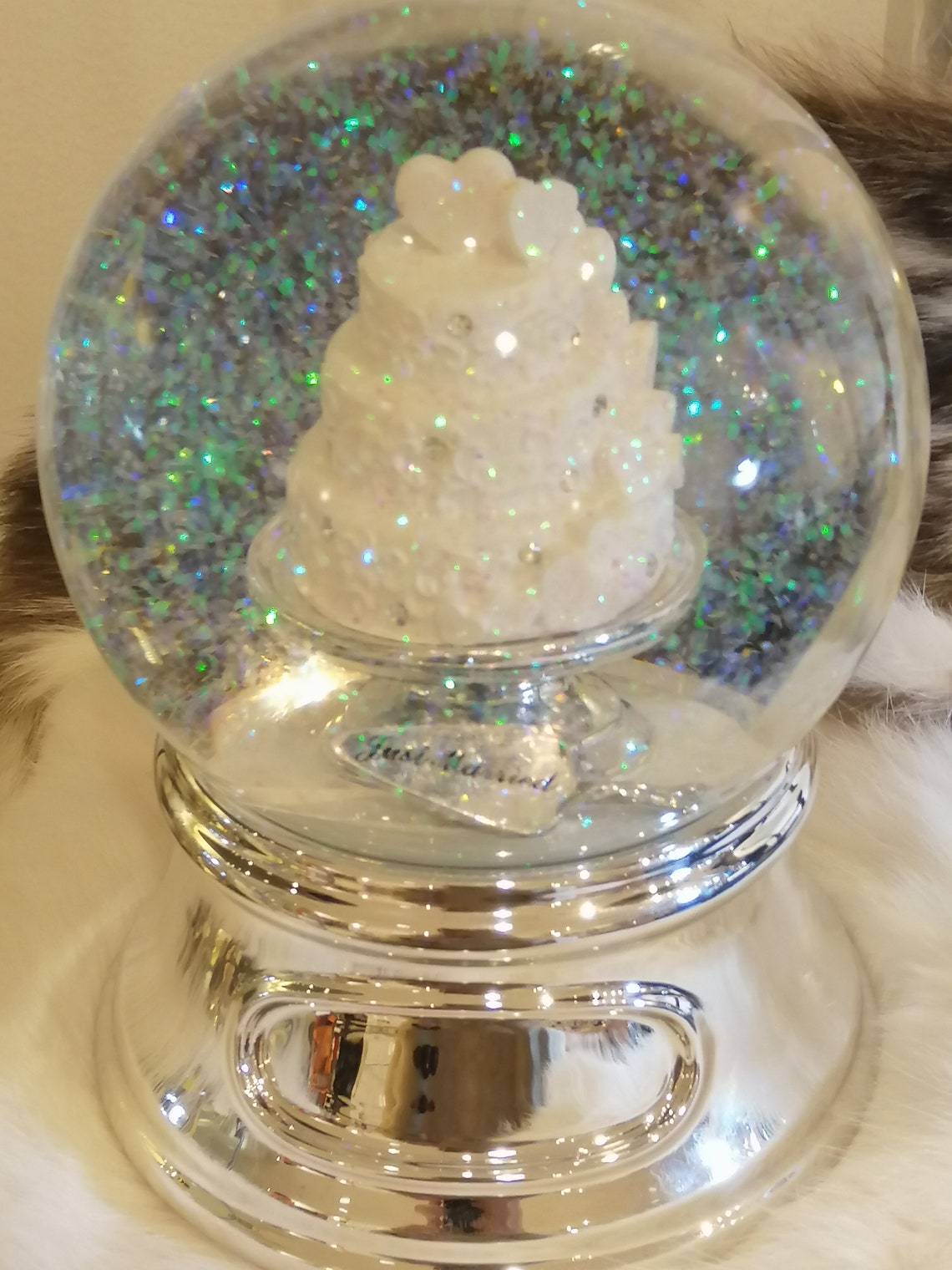 Customized Engravable Snow Globe Personalized Water Globe Etsy Canada