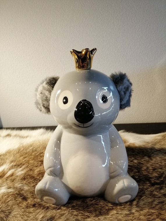 Customized Engravable Koala Money Bankceramics Koala Coin - Etsy