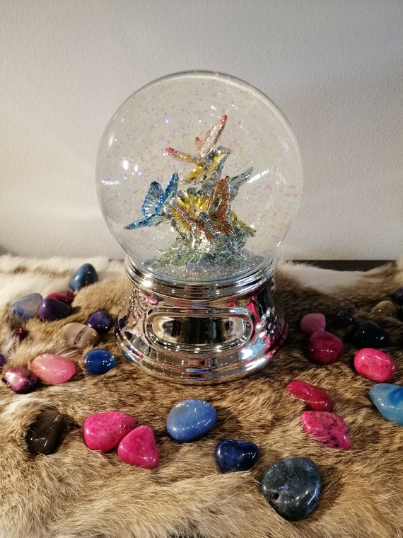 musical snow globe for baby girl