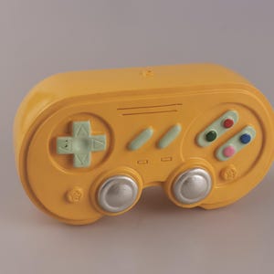 Cofrinho de controle de jogo personalizado, cofrinho de cerâmica gravado, cofrinho infantil personalizado, presente de aniversário de Natal, presente para menino, menina, bebê, amigo