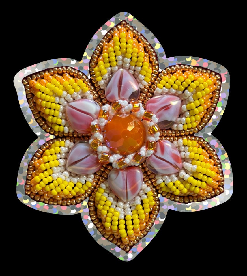 Haudenosaunee Raised Beadwork