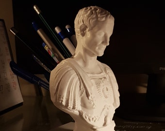 Julius Cäsar Stifthalter - Antikes Rom Inspiriert Schreibtisch Dekor