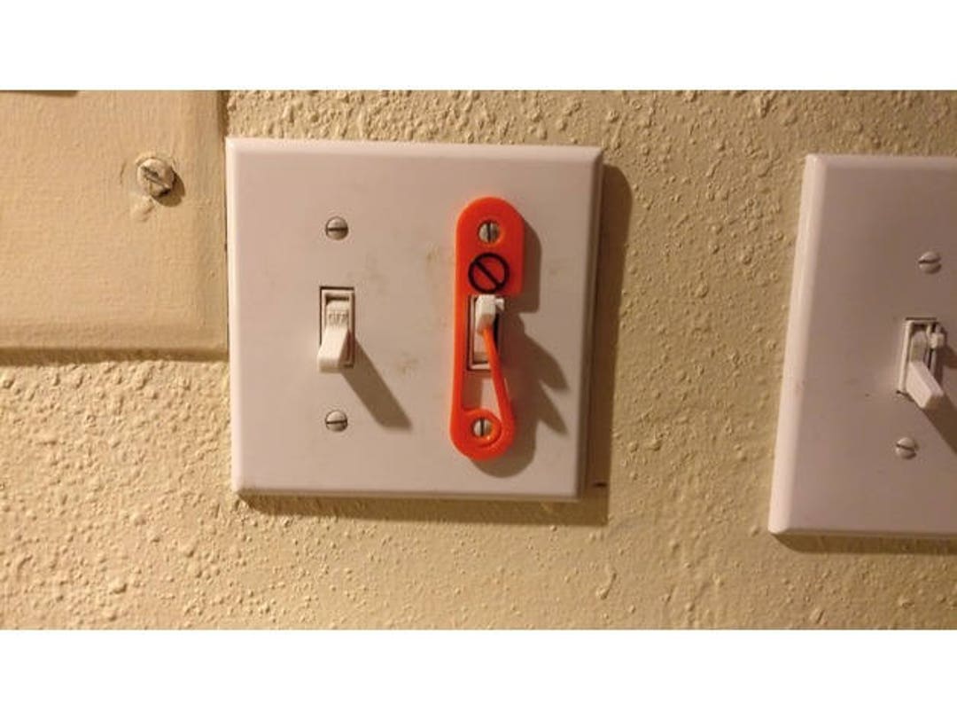 Light Switch Lock 3 Units Etsy