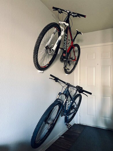 Mountain Bike Wall Mount Stylish and Secure Bike Storage Etsy