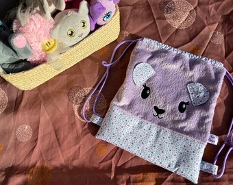 Sac pochon/ sac Creche / sac maternelle Souris