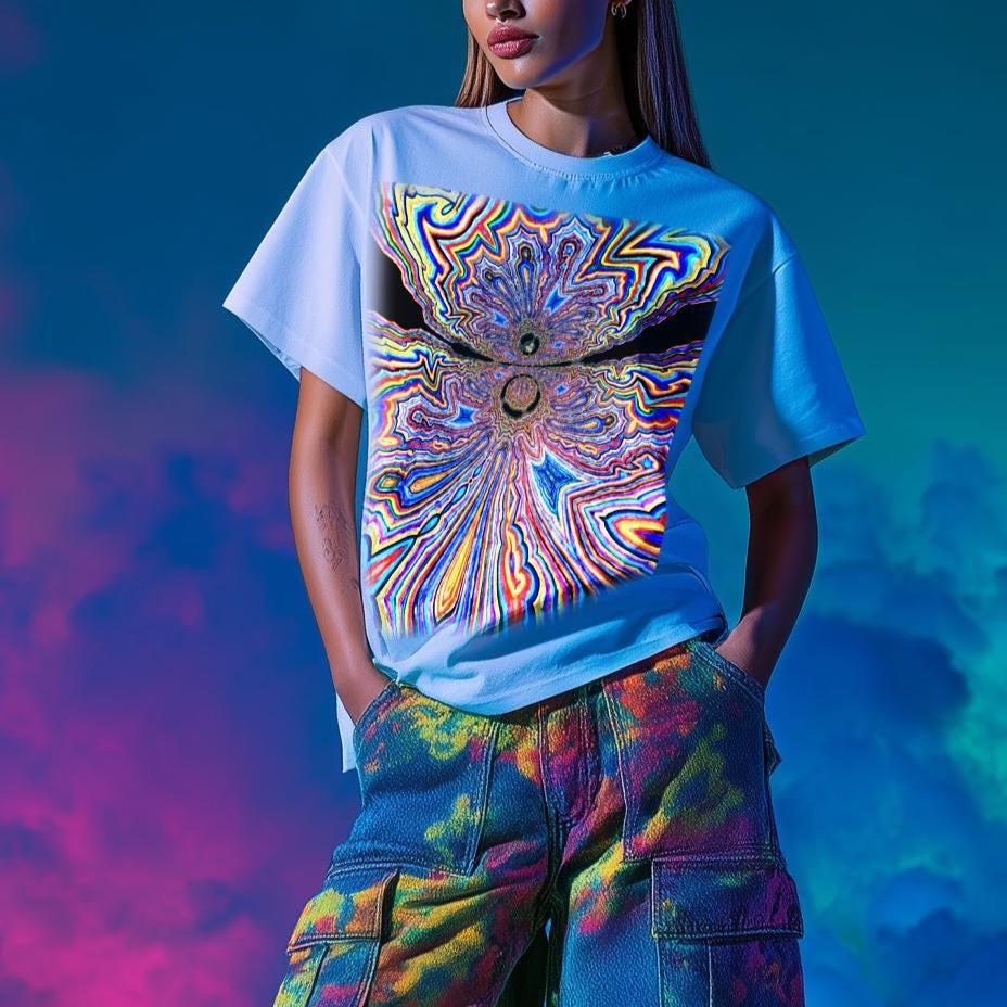 Psychedelic shirt Italia