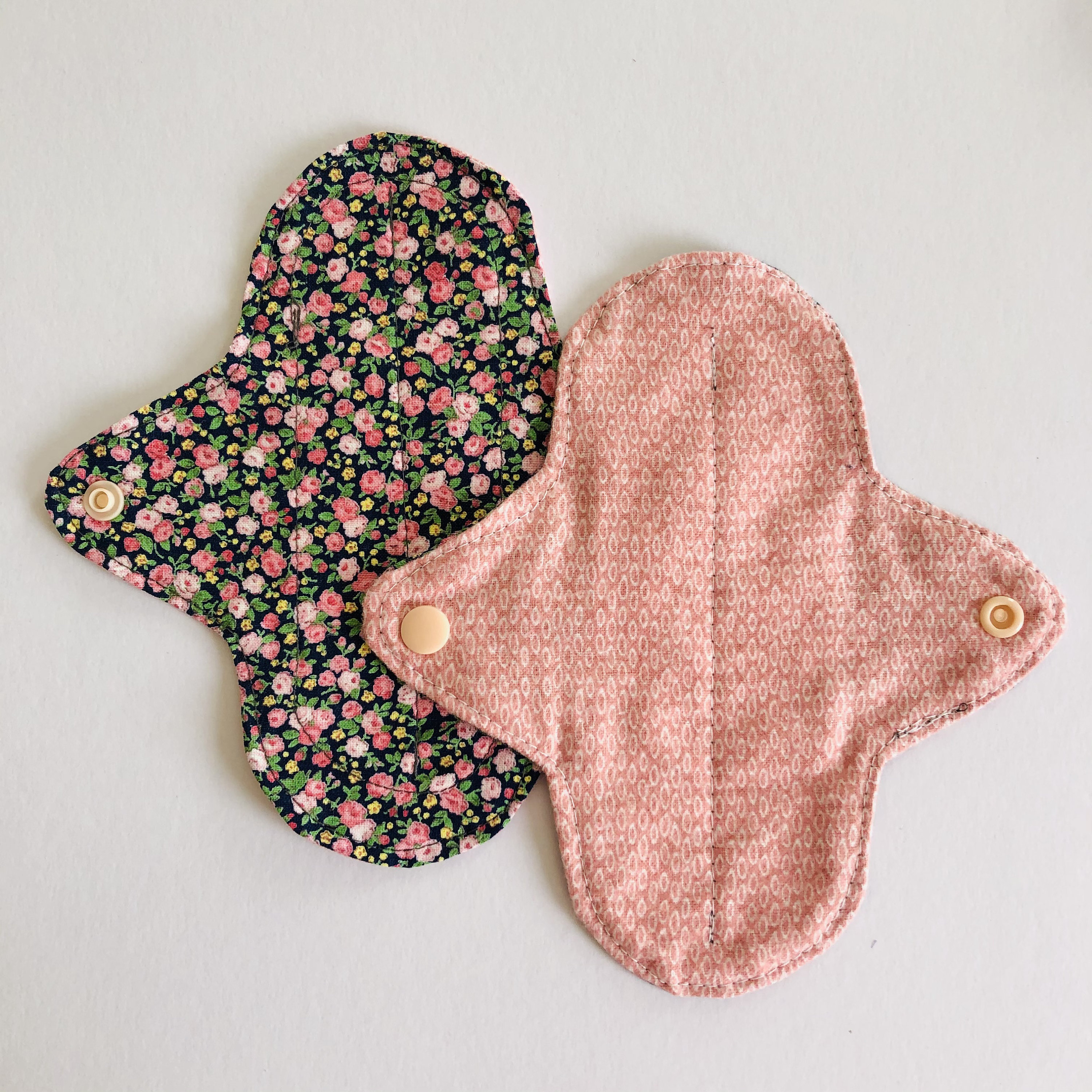 Reusable Washable Floral Panty Liners Set of 3 Etsy