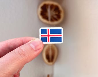 MINI Icelandic Flag Sticker