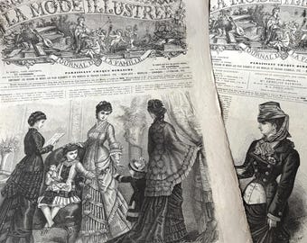 French Fashion Magazine of the 1900s - Etsy