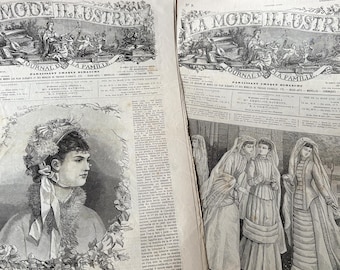 La Mode Illustree - June 30 1912 - PDF - Etsy