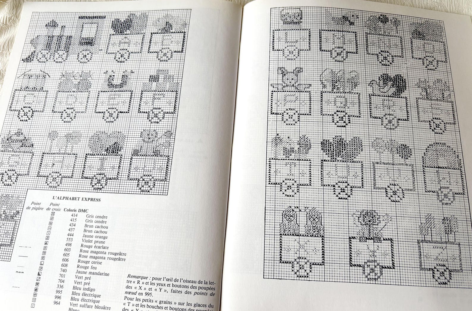 Vintage DMC Magazine Alphabet Patterns, Cross Stitch Lesson, Christmas ...