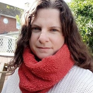 Neck Warmer Rust, Grey or Black Super Soft Fleece Gaiter/Cowl/Snood for Toddler/Child/Teenager/Adult