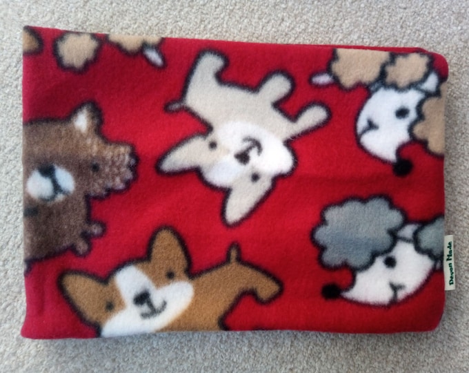 Dog Red Neck Warmer Fleece Gaiter/Snood for All Ages