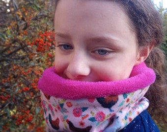 Chicken Neck Warmer Fleece Gaiter/cowl/snood for Toddler/child/teen/adult -  Etsy