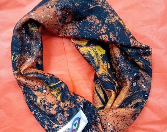 Chew Choobz Sensory Gaiter Snood ADHD Autism - DINOSAURS - Cotton Jersey