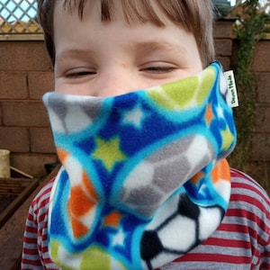 Fußball Fußball Halswärmer Fleece Gaiter/Cowl/Snood für Kleinkind/Kind/Erwachsener