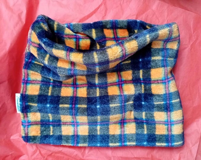 Neck Warmer Cornish Tartan Cuddle Fleece Snood for All Ages