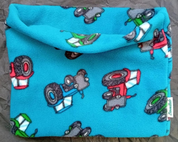 Neck Warmer Tractor Fleece Gaiter/Snood for All Ages