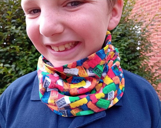 Lightweight Neck Warmer Snood – Cotton Jersey Gaiter