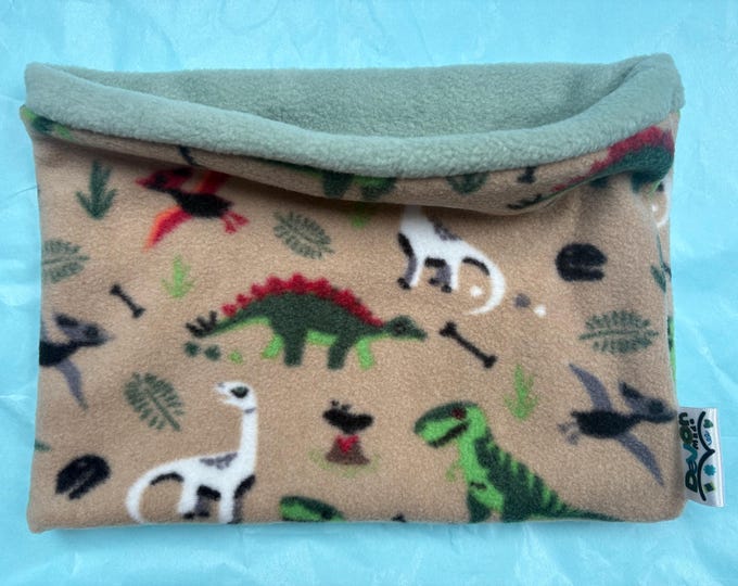 Stone Dinosaur Neck Warmer Fleece Gaiter/Snood for All Ages