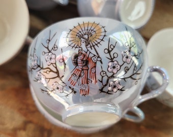 Vintage Japanese Teaset Geisha Lithophane, Geisha Teacup, Japanese Teapot -  Etsy