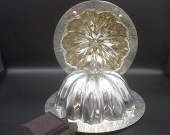 Vintage French Matfer Large Walnut Chocolate Mould. Silver Matfer Mould.