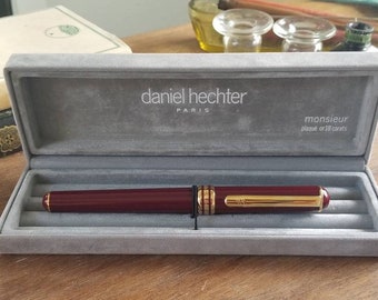 Stylo Plume Daniel Hechter - Modèle à Plume Carénée, Neuf Sans Emballage