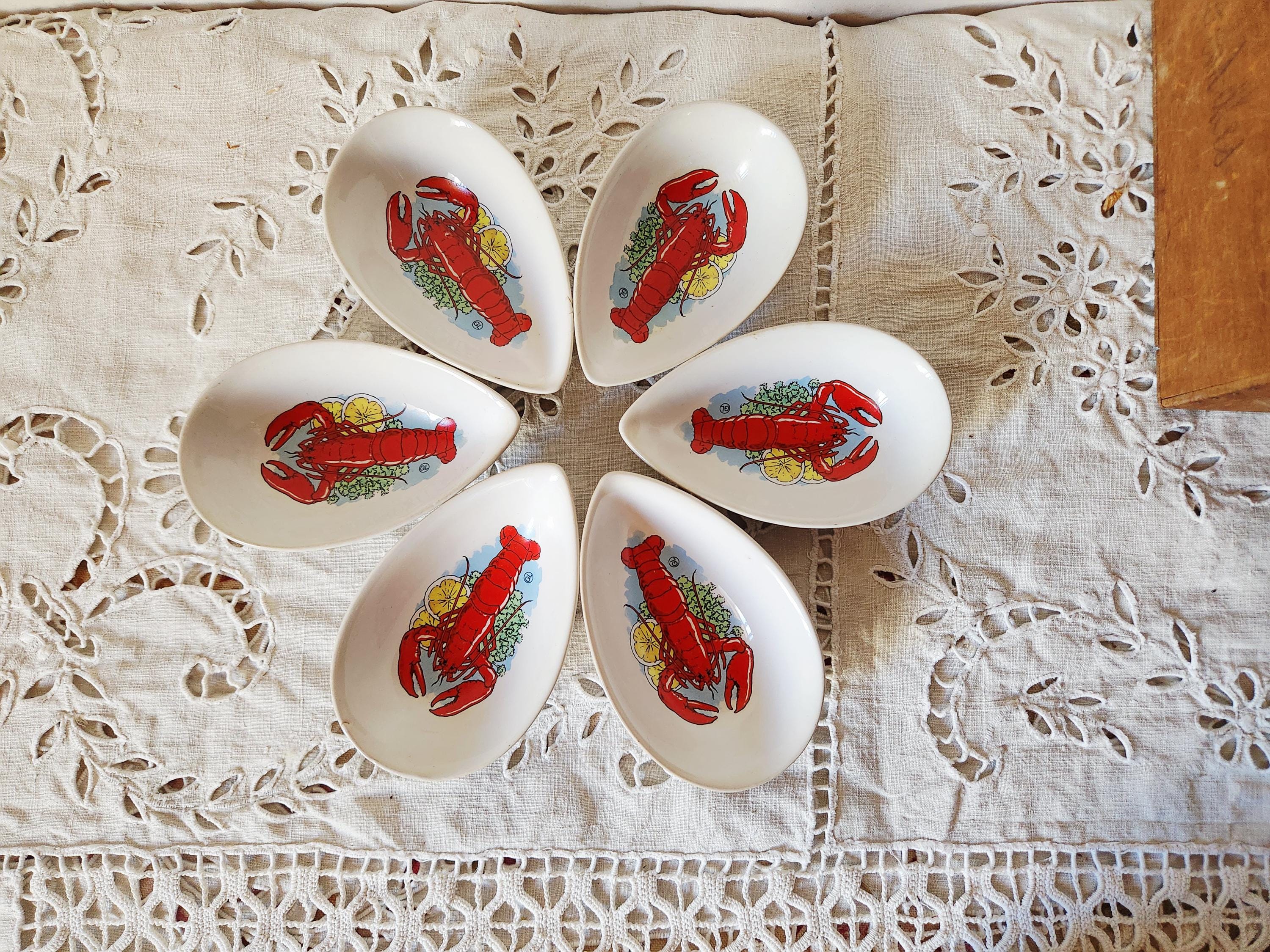 Vintage lobster plate - Etsy 日本
