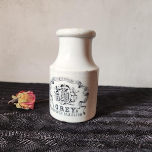 Mustard and Grey Vase - Etsy