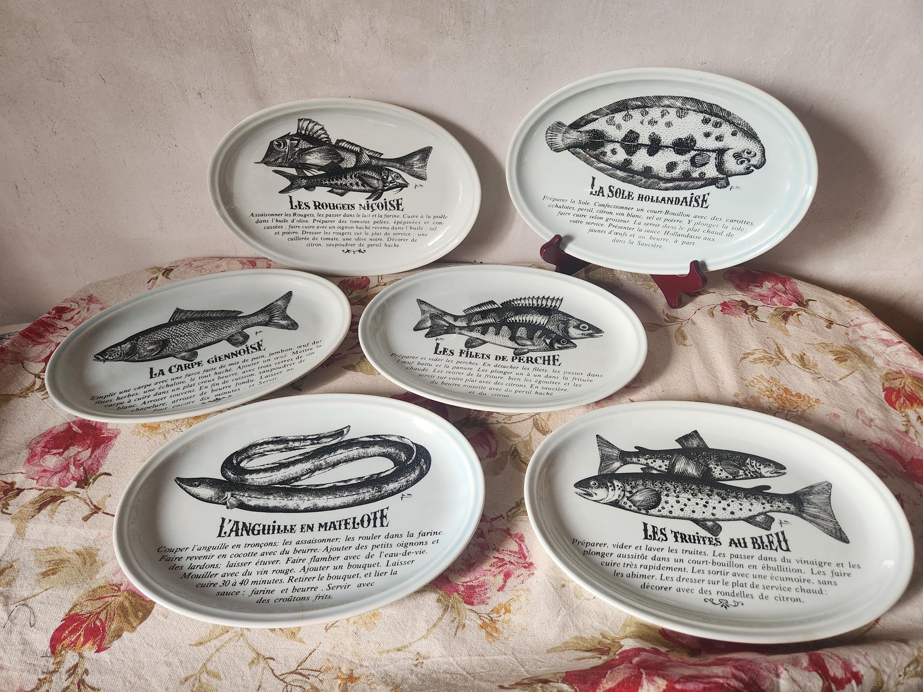 Gien French Plates - Etsy