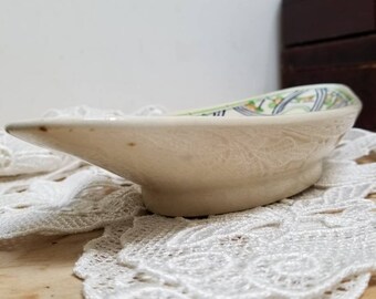Rare Antique French Digoin Sarreguemines Ravier Late 1800s