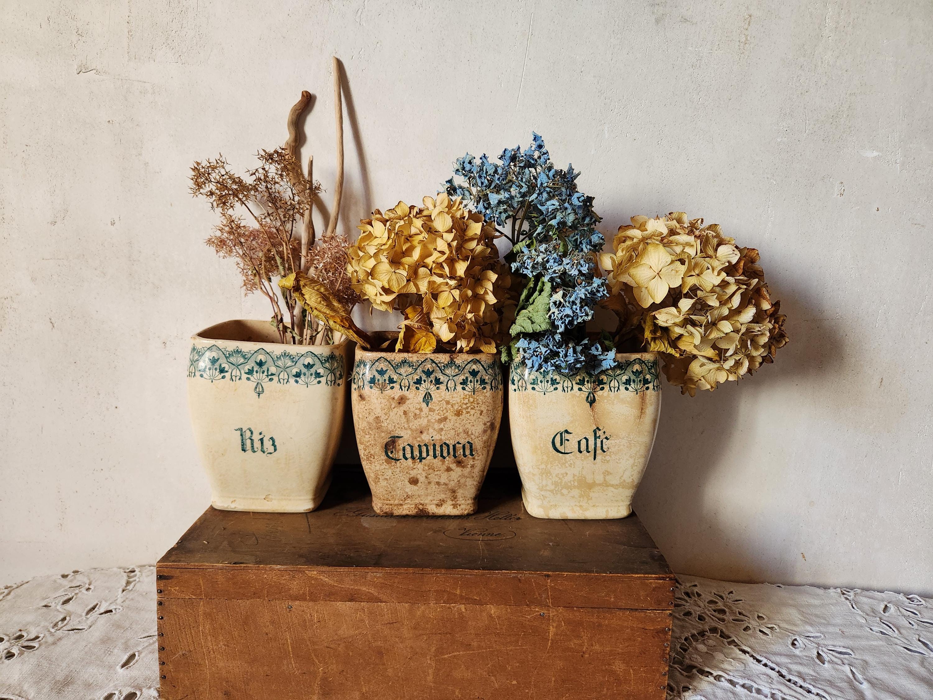 Antique French Blue Vase - Etsy - Page 3