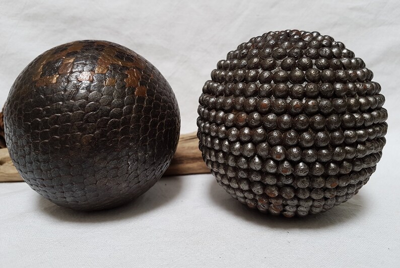 Pair of Antique 1800s French Petanque Balls. Boules De Etsy