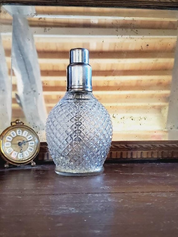 Vintage Lampe Berger L'Originelle Hecho en Francia, Lámpara catalítica de  vidrio de principios de 1900, Habitación con infusión de perfume con patrón  de diamante, Fragancia para el hogar -  México