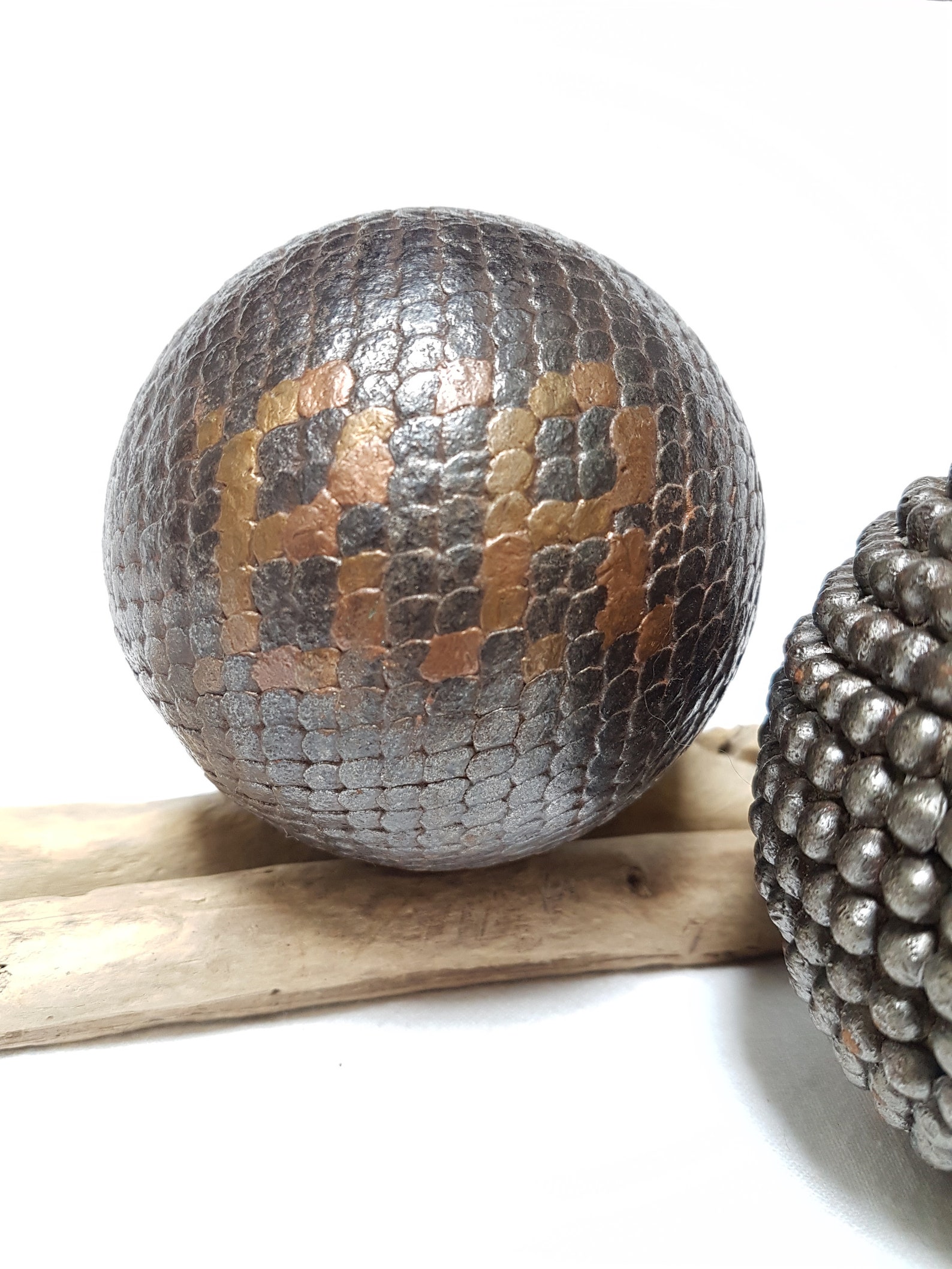 Pair of Antique 1800s French Petanque Balls. Boules De Etsy