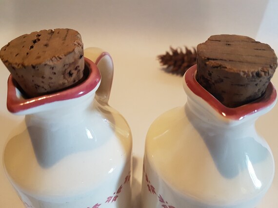 Vintage Schramberg SMF Oil and Vinegar Jars: German Kitchenalia - Etsy
