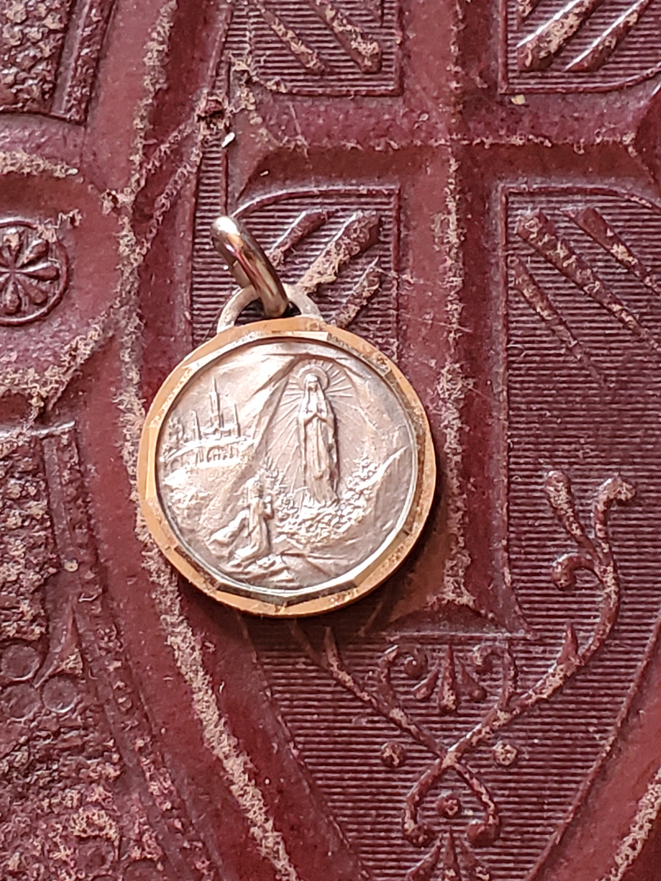 Pendentif Moderniste En Argent Oxydé - Années 1930/1950, Style "chevalet", Occasion